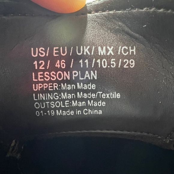 🌹 Kenneth Cole Men's Unlisted Lesson Plan Brown Business Shoes 12 Casual Work - Picture 10 of 13